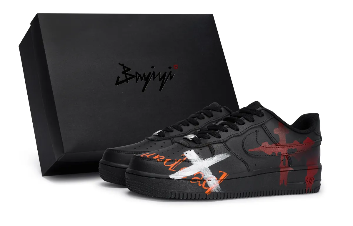 Nike Air Force 1 07 811 Manufacturing, Shadow Of The Soul, Special Shoe Box Slip Resistant Abrasion Resistant