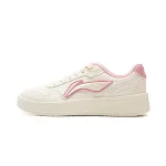 Li Ning Sycee Trendy Lightweight And Breathable Low top Skateboard Shoes Women's Beige Pink
