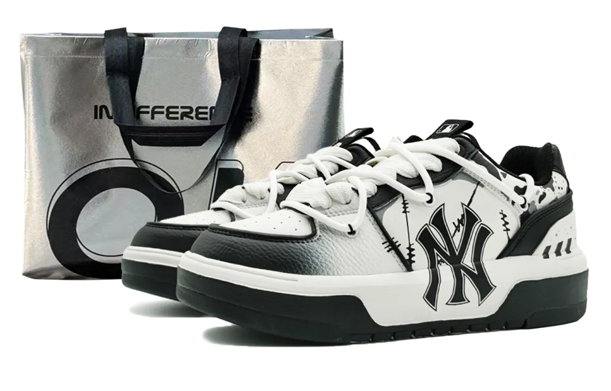MLB Chunky Liner Low top Skateboard Shoes Unisex White