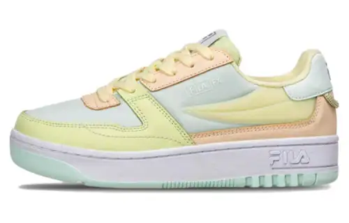 FILA Fx Ventuno Low top Skateboard Shoes Women's Yellow Purple