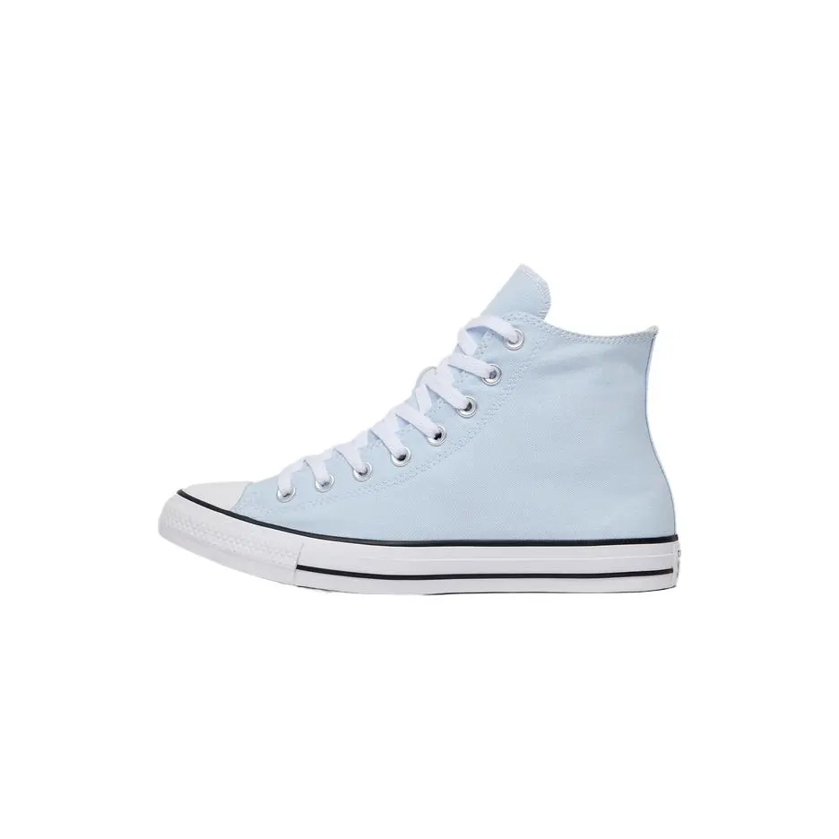 Converse All Star Cushioning, Wear Resistant High top Skateboard Shoes Unisex Light Blue