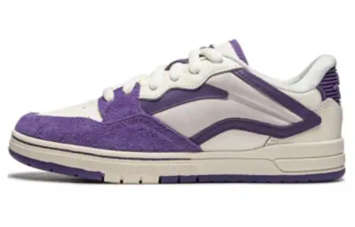 Li Ning Slip Resistant Abrasion Resistant Slip Resistant Abrasion Resistant Low top Skateboard Shoes Women's