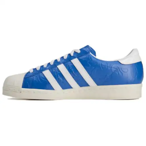 Superstar Bape x Superstar Adidas Originals Vintage 'Blue White'