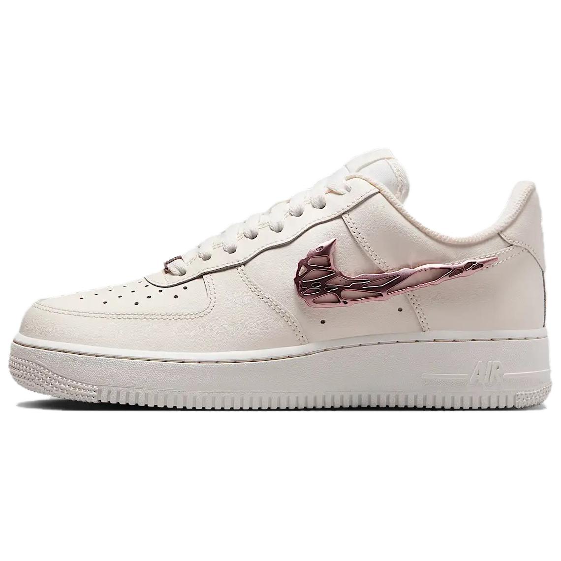 Женские кроссовки Nike Nike Air Force 1 (бело-розовые)
