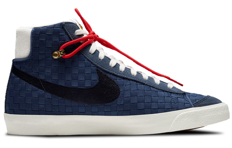Кеды Converse Blazer 77 Sashiko (синие) — фото 2