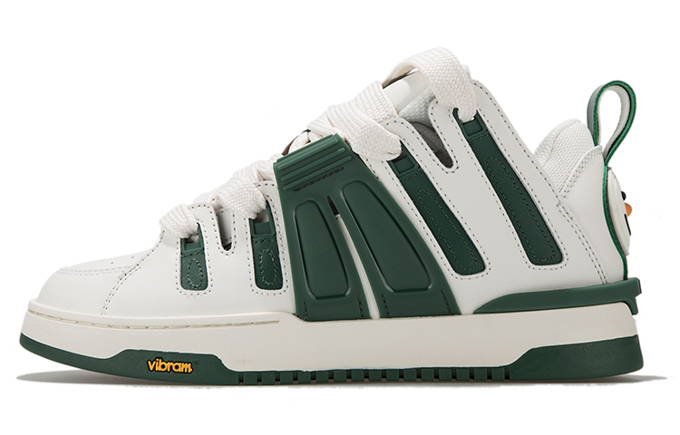 Palladium Pallablast St Chrs W Low top Skateboard Shoes Women's Marshmallow White Green