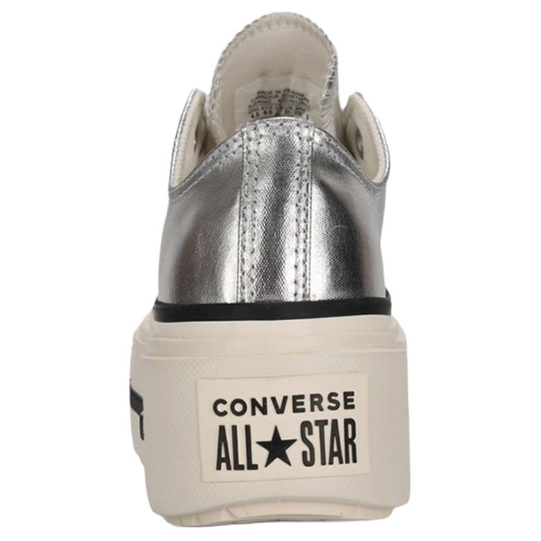 Кеды Converse Chuck Taylor All Star Lift (серебристые) — фото 4