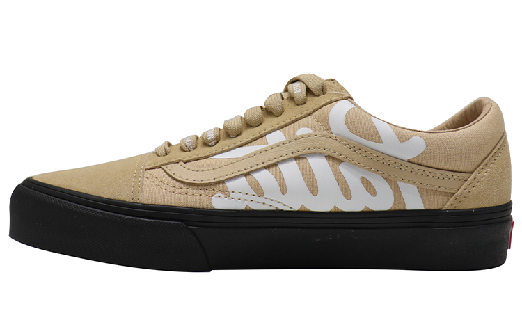 Old Skool Patta x Old Skool Vans Vlt Lx 'Mean Eyed Cat - Almond Buff'