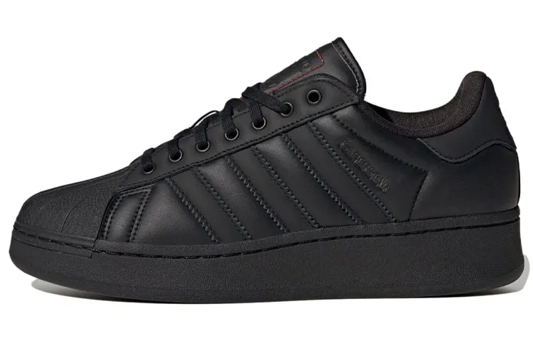 Superstar atmos x Superstar Adidas Originals Xlg 'Black Red'