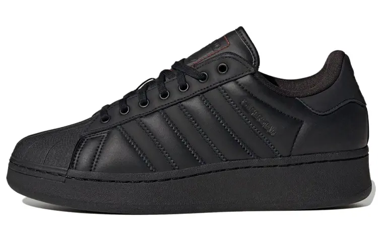 Superstar atmos x Superstar Adidas Originals Xlg 'Black Red'