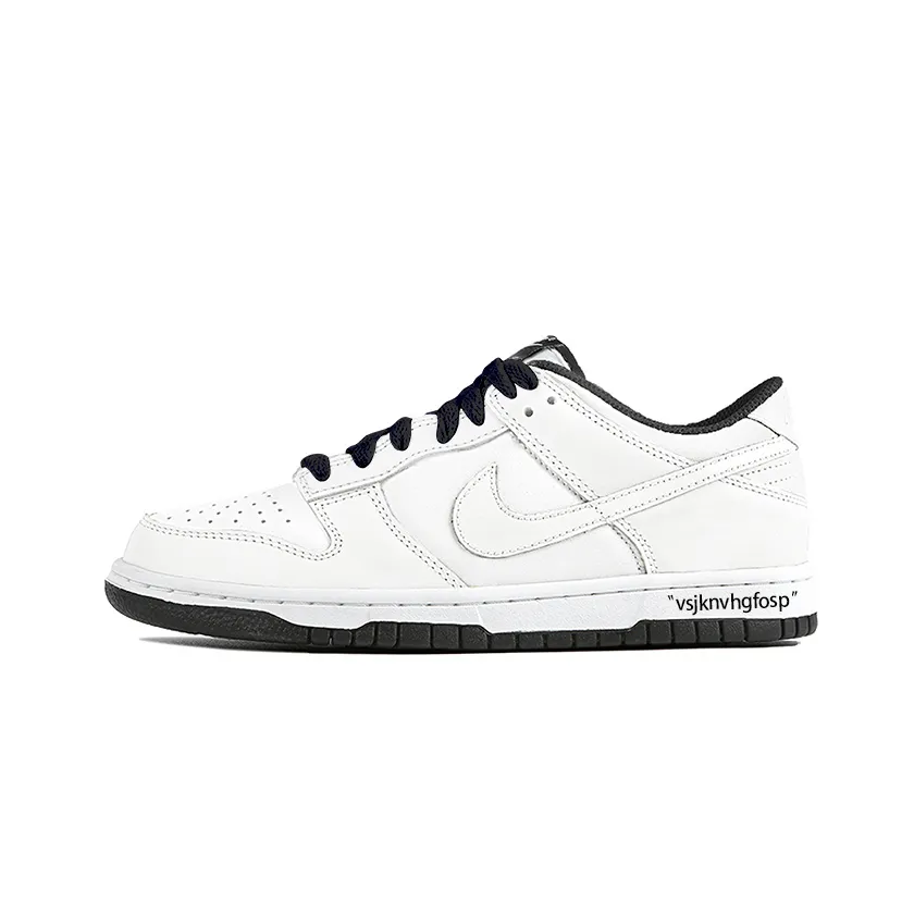 Nike Dunk Low top Skateboard Shoes Unisex White