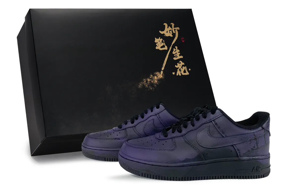 Nike Air Force 1 Skateboard Shoes Unisex Low Top Purple