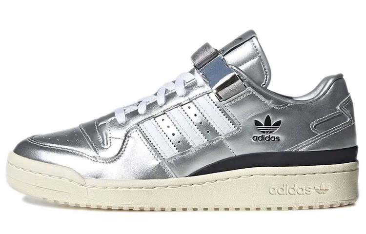 Forum atmos x Forum Adidas Originals Low 'Silver Metallic'