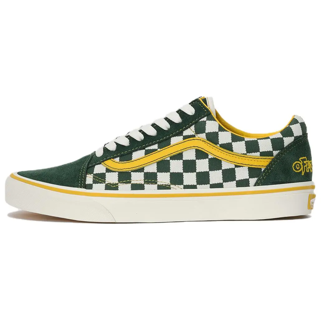 Rarebirth x Vans Old Skool Abrasion Resistant Abrasion Resistant Low top Skateboard Shoes Unisex Green