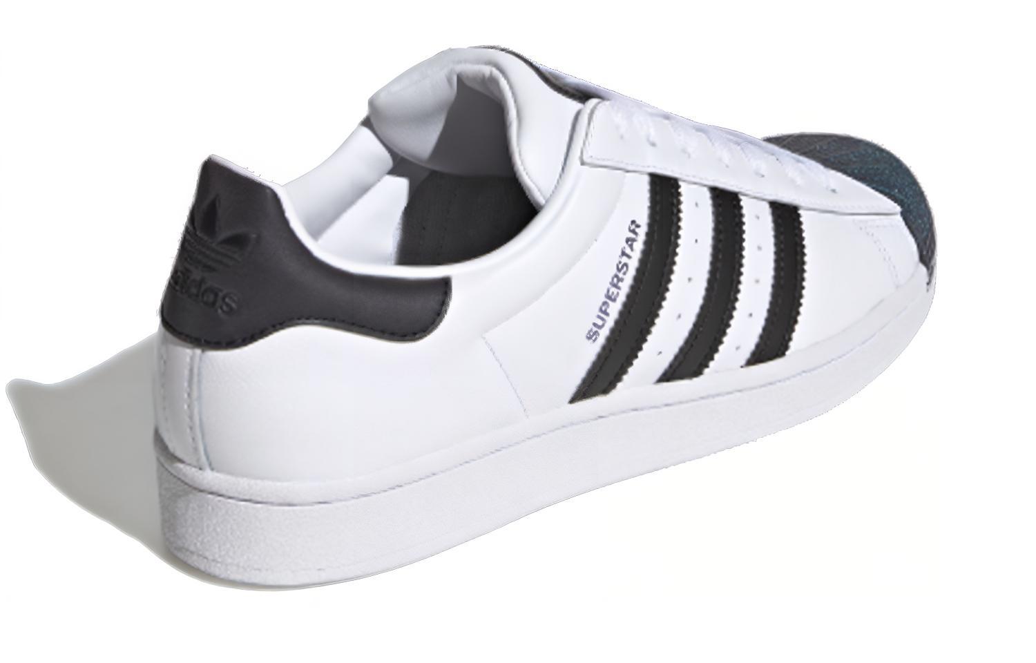 Кеды adidas originals SUPERSTAR (бело-черно-синий) — фото 4