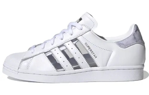 Adidas Originals Superstar 'White Gray Purple' Women's