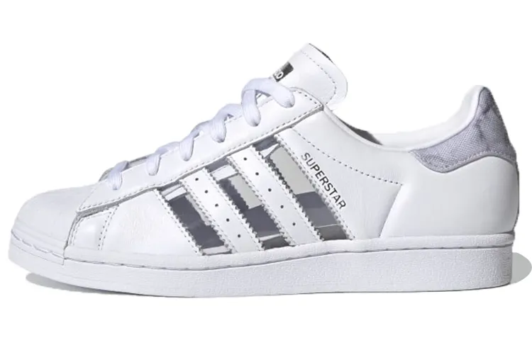 Adidas Originals Superstar 'White Gray Purple' Women's