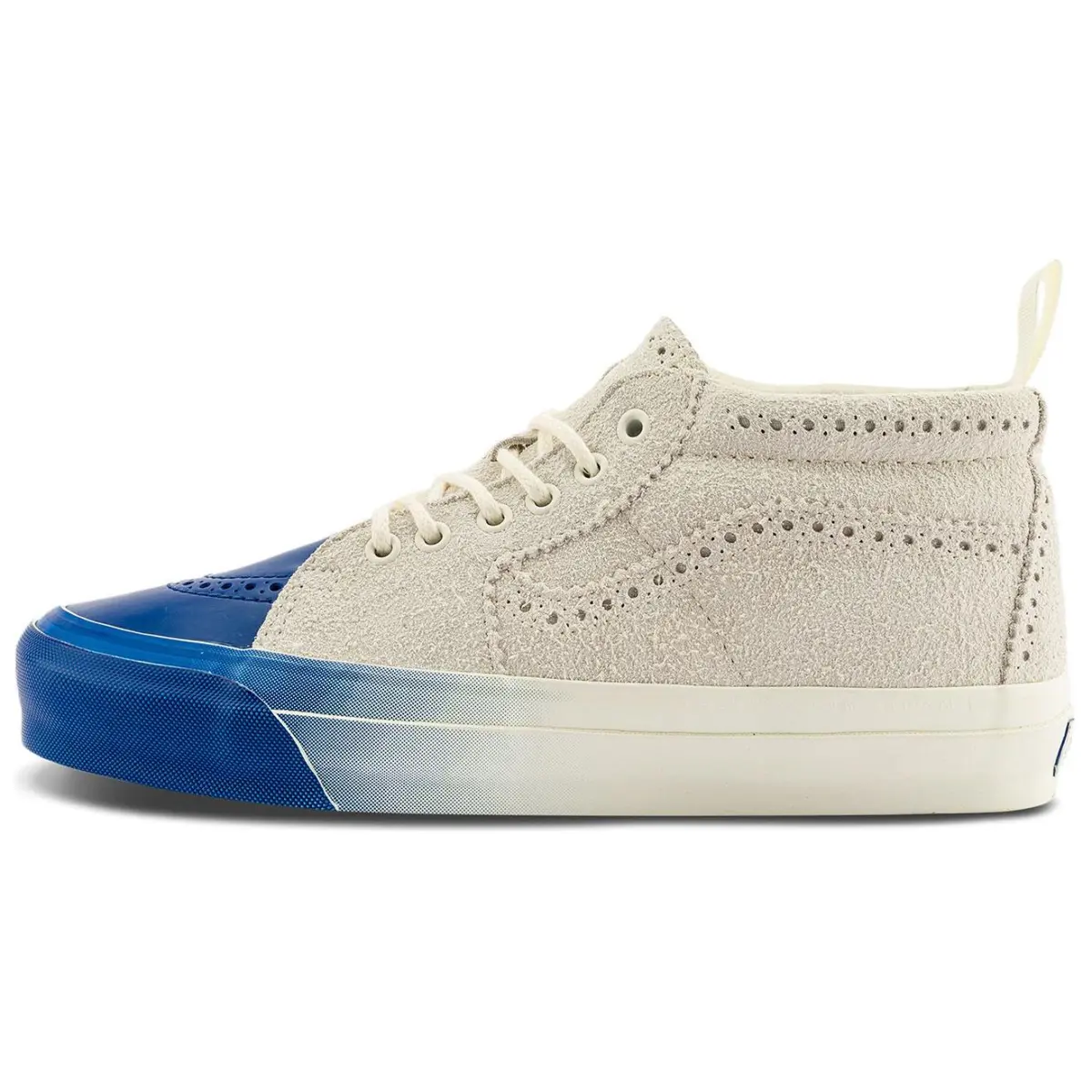 Vans SK8 MID top Skateboard Shoes Unisex White Blue