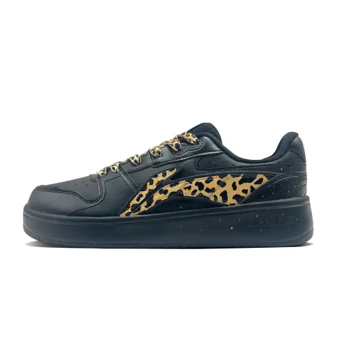 Li Ning Sycee V2 Coverage Abrasion Resistant Low top Skateboard Shoes Men's Black Brown