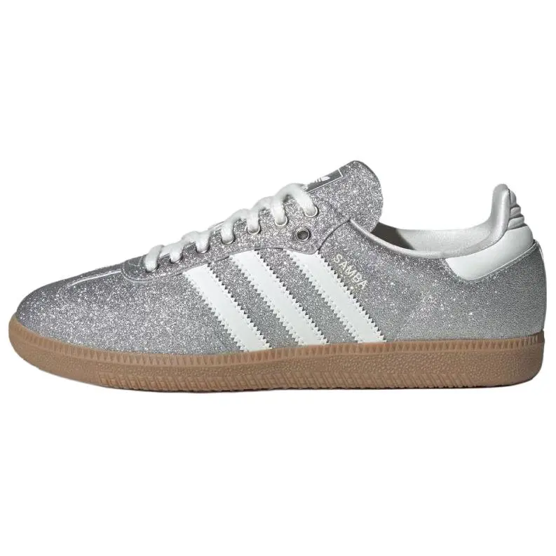 Samba Wmns Adidas Originals Og 'Supplier Colour Off White Silver Metallic'