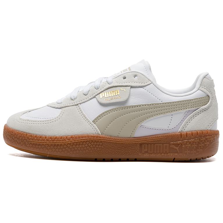 Женские кеды PUMA Palermo Moda Wns (бело-коричневые)