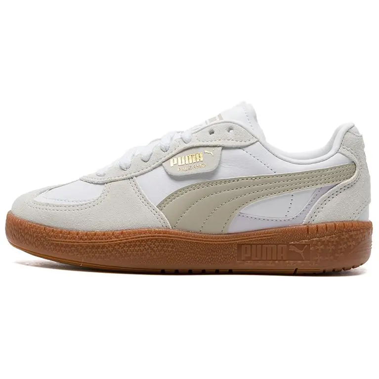 PUMA Palermo Moda WNS Low top German Army Trainers Women's White Brown