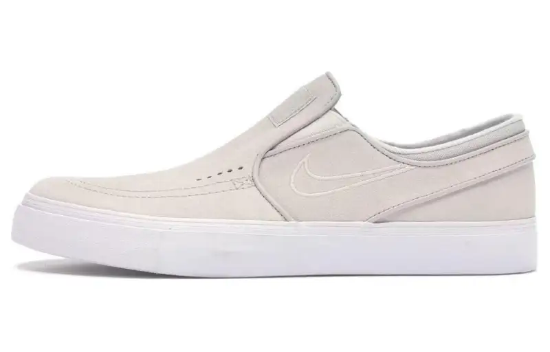 Nike Sb Zoom Stefan Janoski Slip On Light Bone
