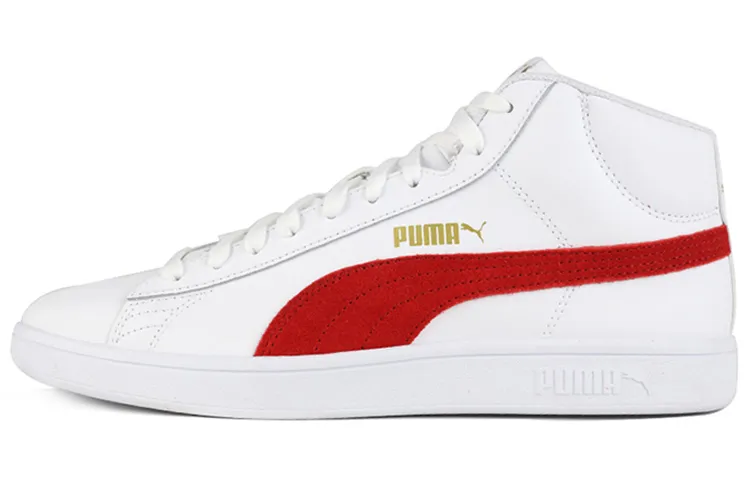 PUMA Smash V2 Mid L 'White Red'