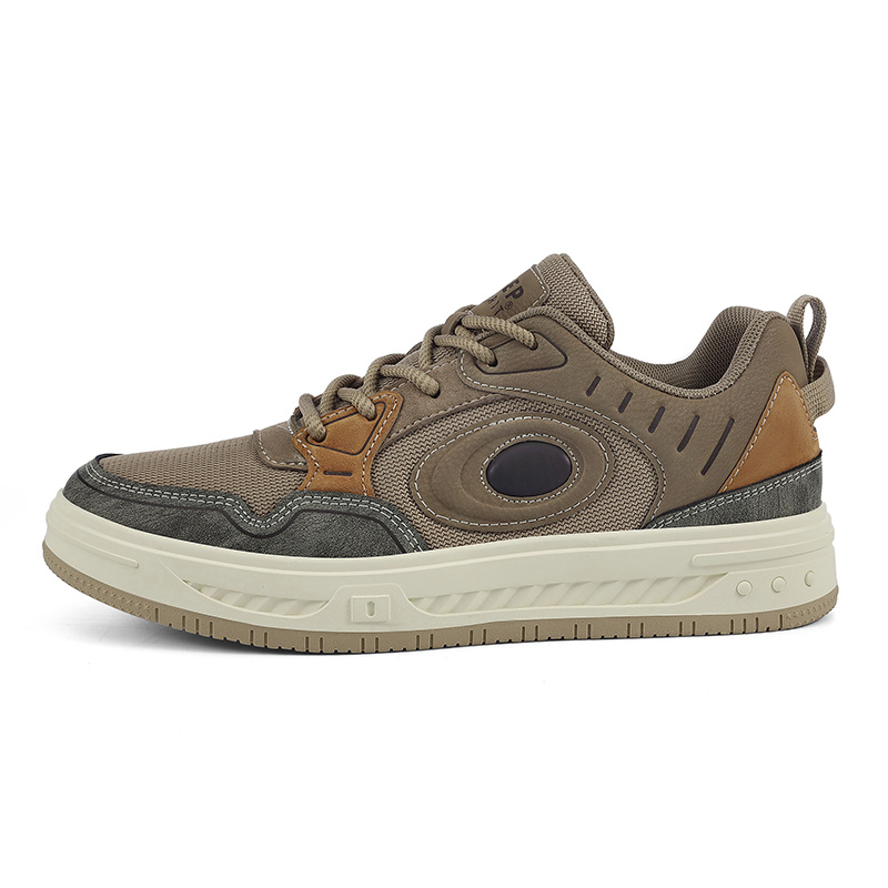 JEEP SPIRIT Cushioning Breathable Height Increasing Low top Skateboard Shoes Men's