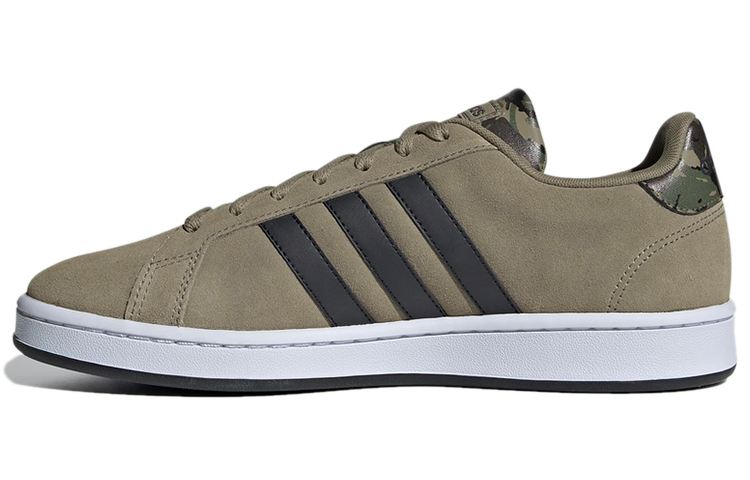 Мужские кеды adidas Grand Court (зеленый) — Зелёный — фото 1