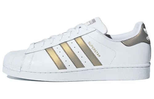 Adidas Superstar 'White Gold Metallic'