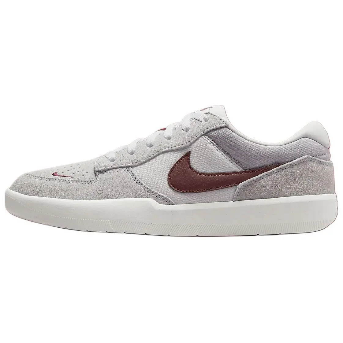 Nike Sb Force 58 Platinum Tint Dark Red