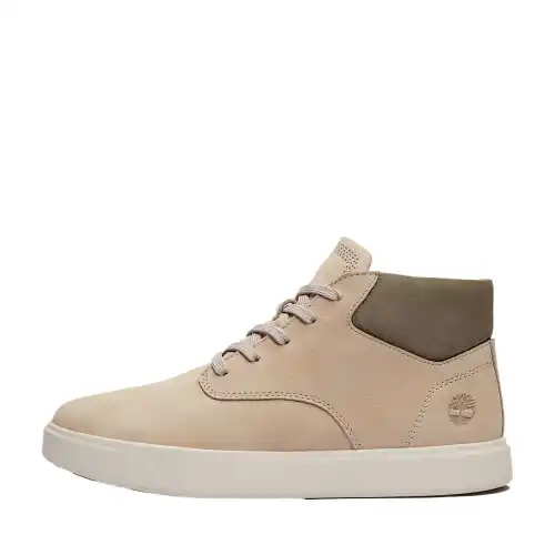 Timberland Emerson Street Leather Mid top Skateboard Shoes Men's Brown