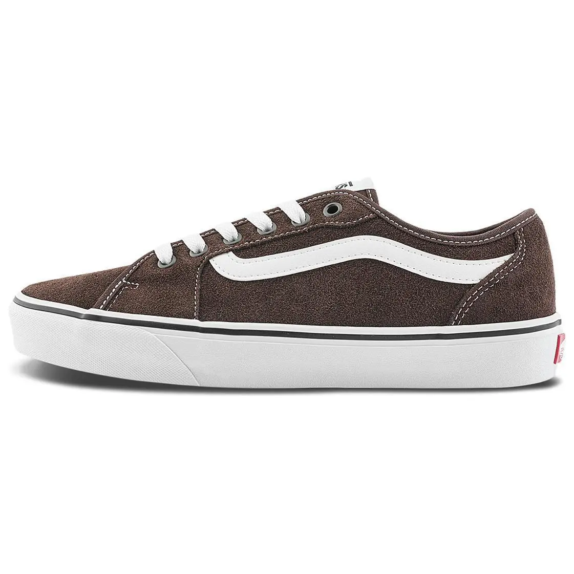 Vans Filmore Abrasion Resistant Low top Skateboard Shoes Men's Brown