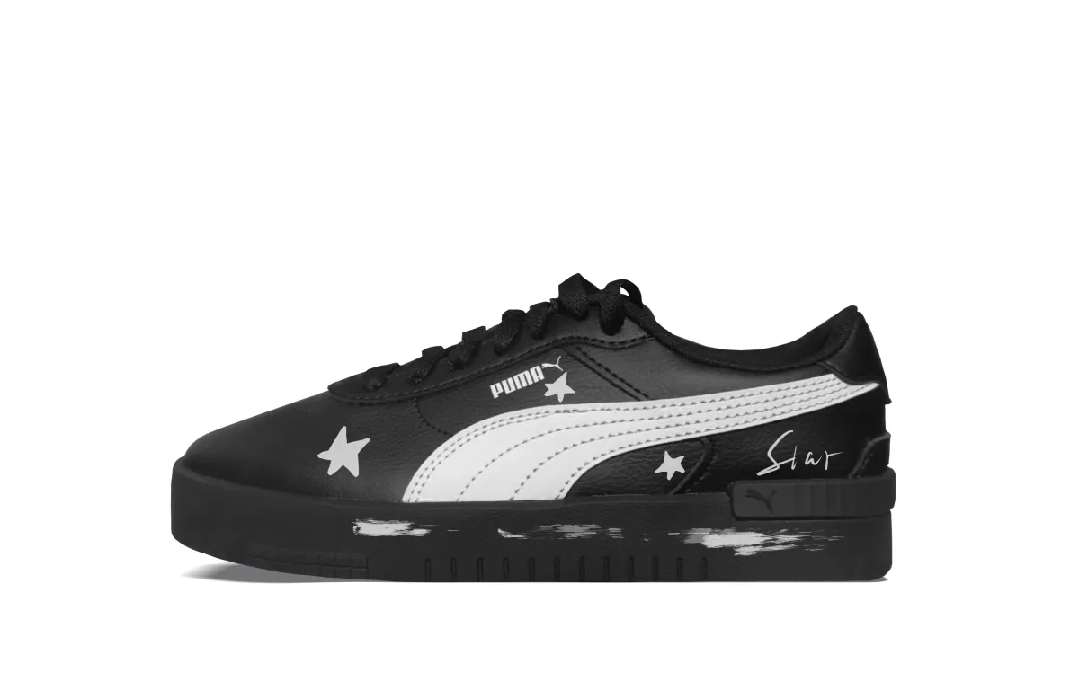 PUMA JOLA Slip Resistant Low top Skateboard Shoes Women's Black