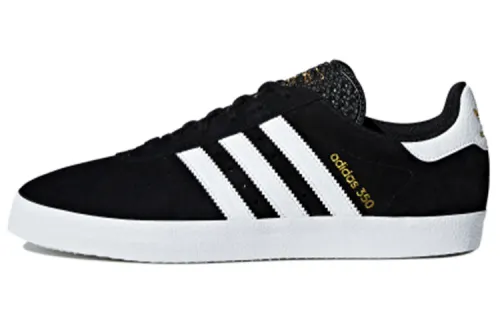 Adidas Originals Lightweight Abrasion Resistant Abrasion Resistant Low top Skateboard Shoes Men's Black White