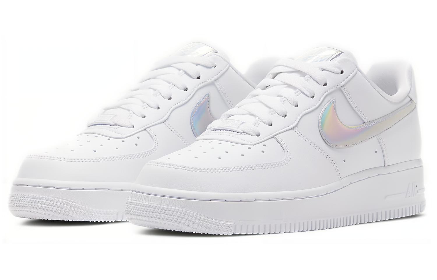 Женские кеды Nike Air Force 1 (белые) — Белый — фото 3