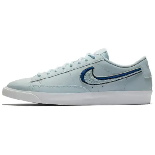 Nike Blazer Low 3D Chenille Swoosh Blue Tint