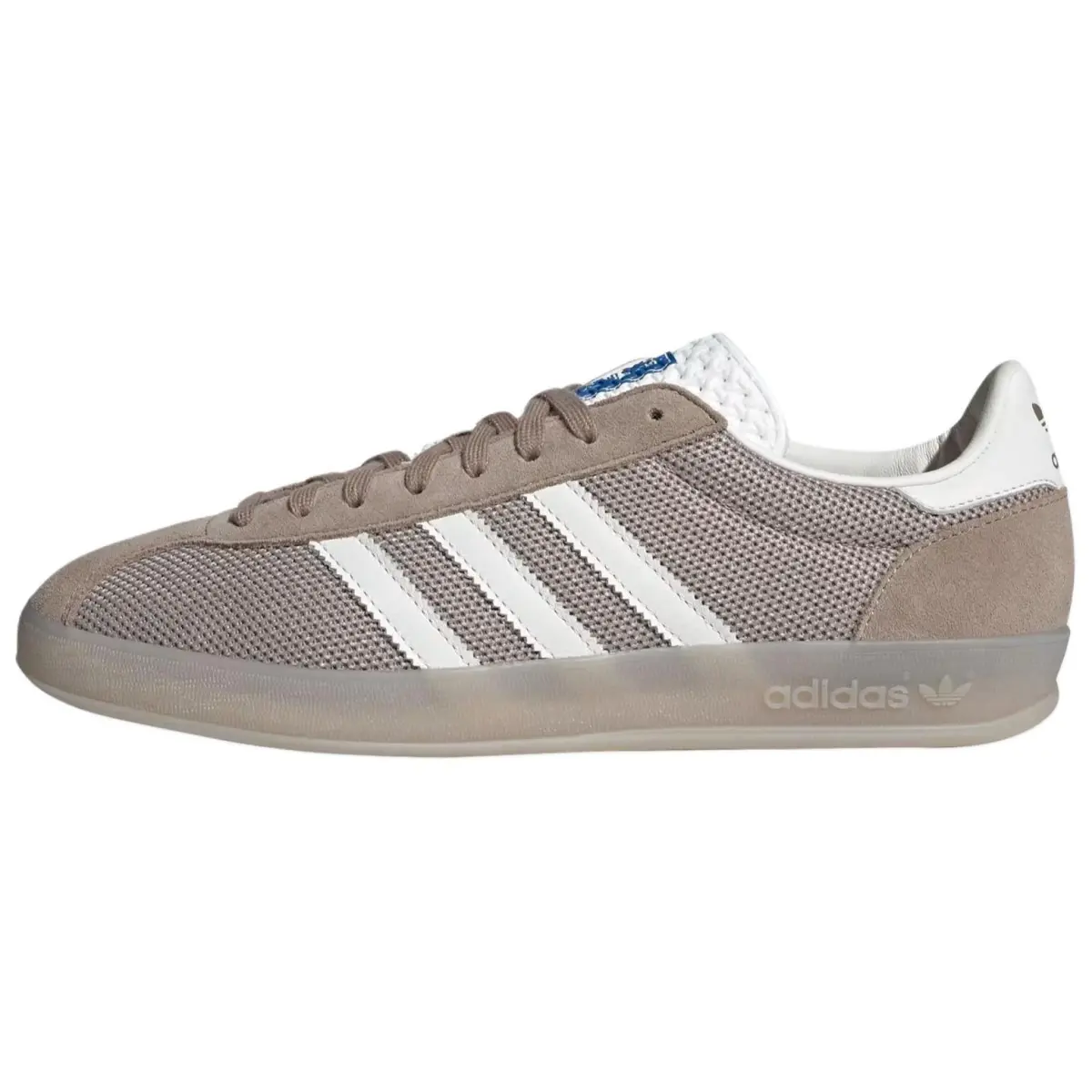 Adidas Originals GAZELLE INDOOR Abrasion Resistant Low top Skateboard Shoes Unisex Brown Gray