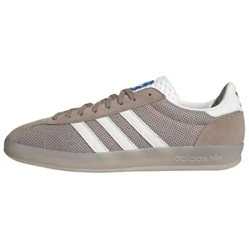 Adidas Originals GAZELLE INDOOR Abrasion Resistant Low top Skateboard Shoes Unisex Brown Gray