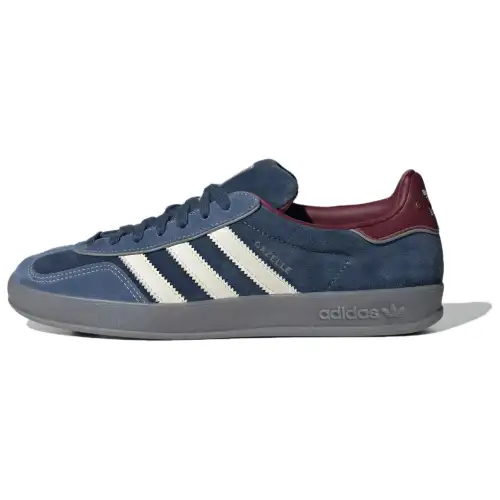 Gazelle Adidas Originals Indoor 'Crew Navy Burgundy'