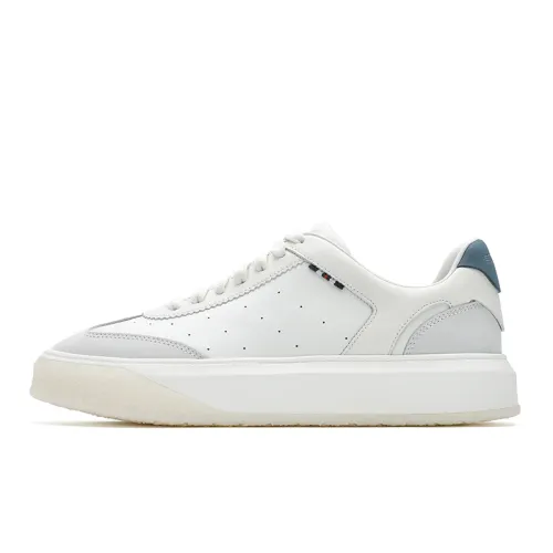 FILA Low top Skateboard Shoes Men's White Blue