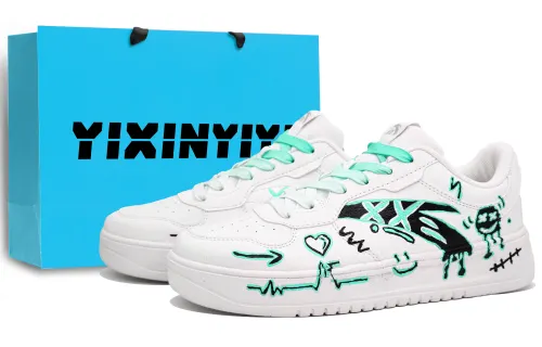 Anta Slip Resistant Cushioning Abrasion Resistant Slip Resistant Cushioning Abrasion Resistant Low top Skateboard Shoes