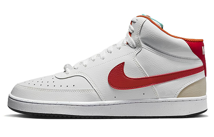 Кеды Nike Court Vision (красно-белые)