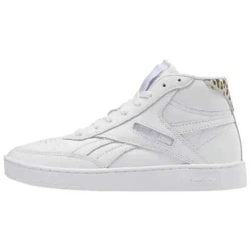 Club C Wmns Reebok Form High 'White Leopard' Women's