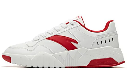 Anta Textile, Synthetic Leather Slip Resistant, Abrasion Resistant, Lightweight Low top Skateboard Shoes Men's
