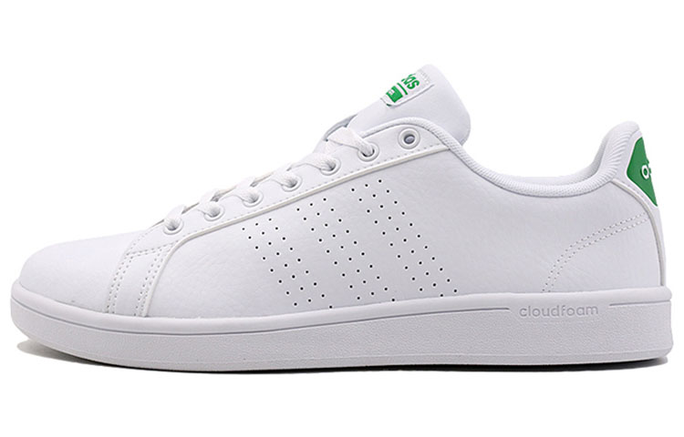 Adidas Cloudfoam Advantage Clean White Green