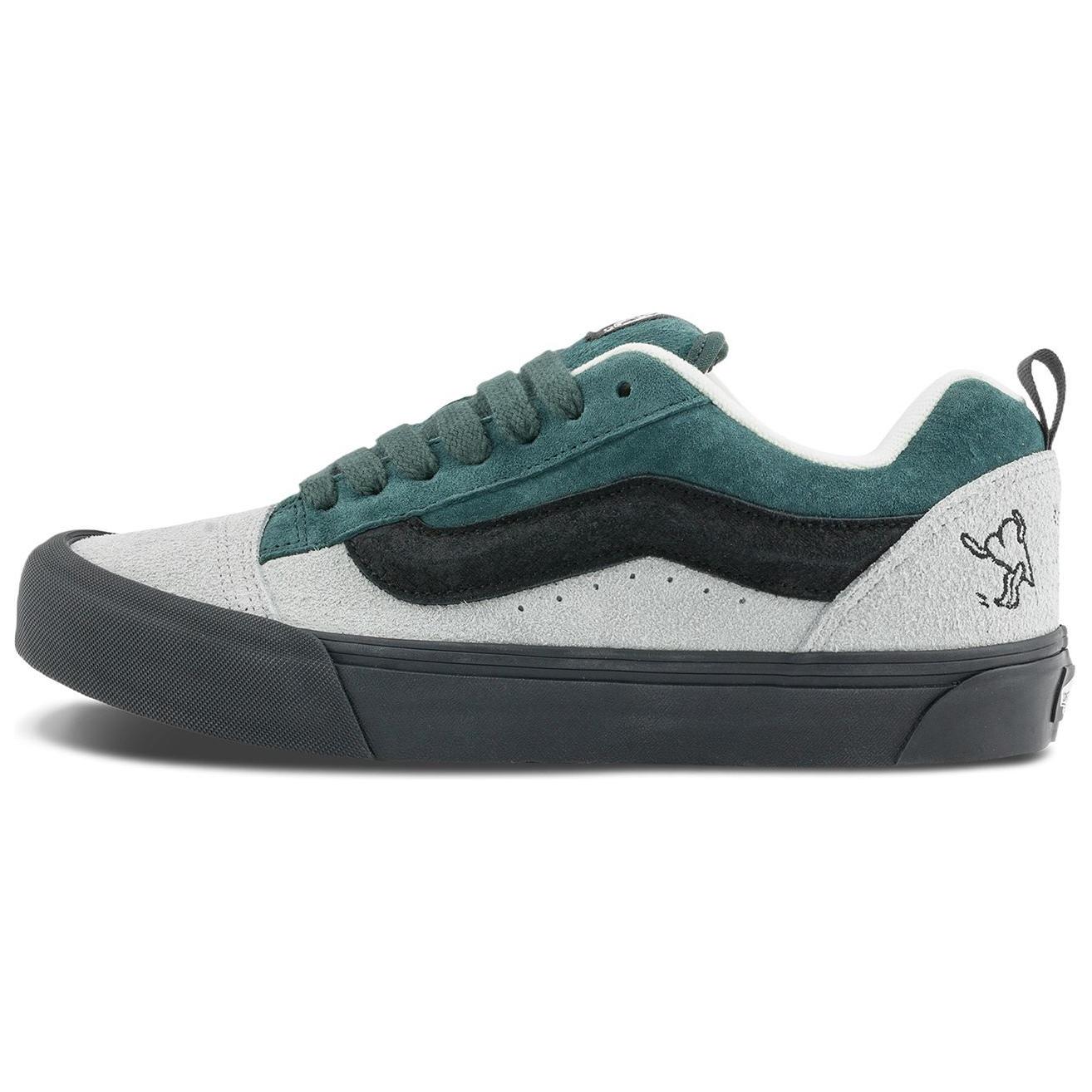 Кеды Vans Knu Skool (серо-зеленые)