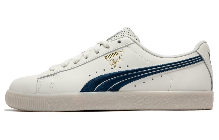 Унисекс кеды PUMA Clyde Classics (бело-синие)