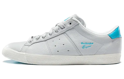 Onitsuka Tiger LawnShip Comfortable Abrasion Resistant Balance Low top Skateboard Shoes Unisex Gray Blue